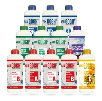 Home grow cannabis fertilizer set